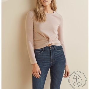 UpWest Waffle Knit Top